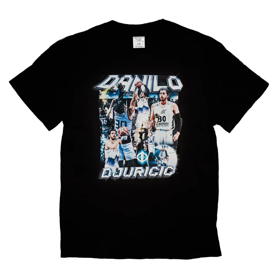 Danilo Djuricic graphic tee, Black, printed in Toronto